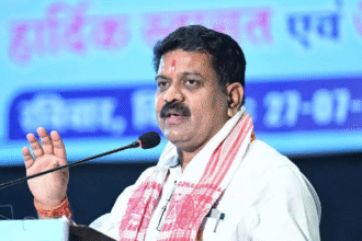 Home Minister Vijay Sharma