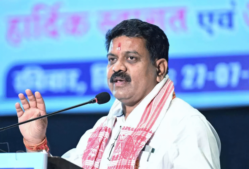 Home Minister Vijay Sharma