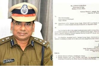 IPS Santosh Singh CISF Deputation