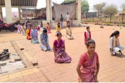 CG D.Ed Candidates Protest