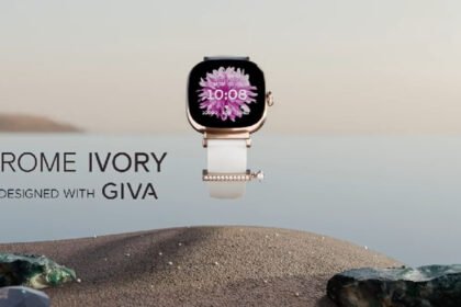 boAt in collaboration with GIVA launches Chrome Ivory smartwatch