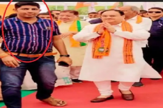 BJP Leader Arrested Traffic Police