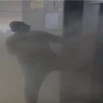 Short Circuit Fire in Lift