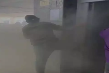 Short Circuit Fire in Lift