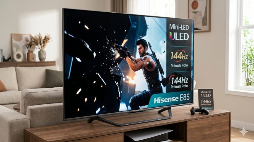 Hisense E8S 144Hz ULED Mini-LED TV