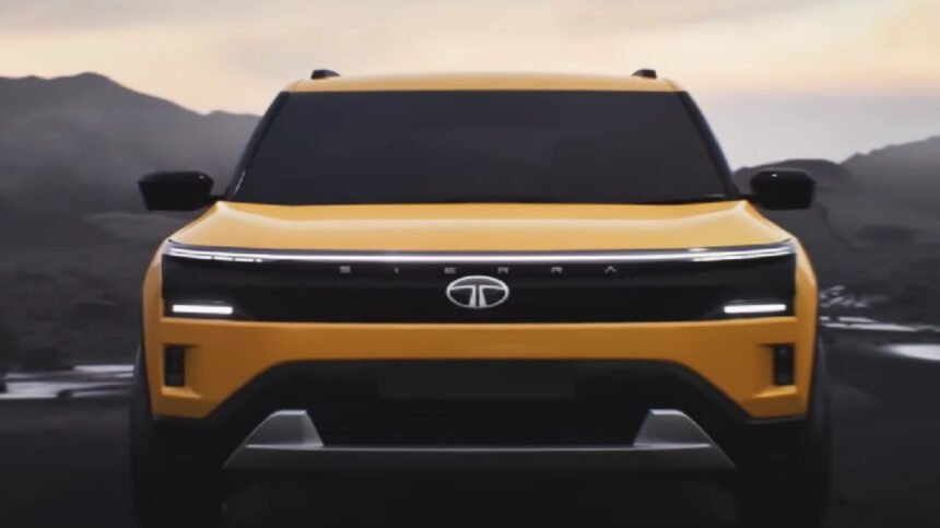 TATA Sierra EV Launch Date