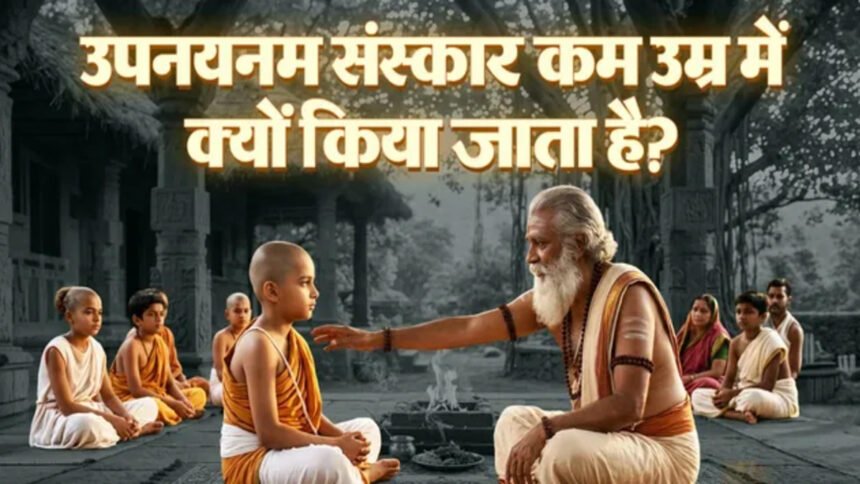 Find out what Sanatan tradition says about performing the Janeu Sanskar at a young age.