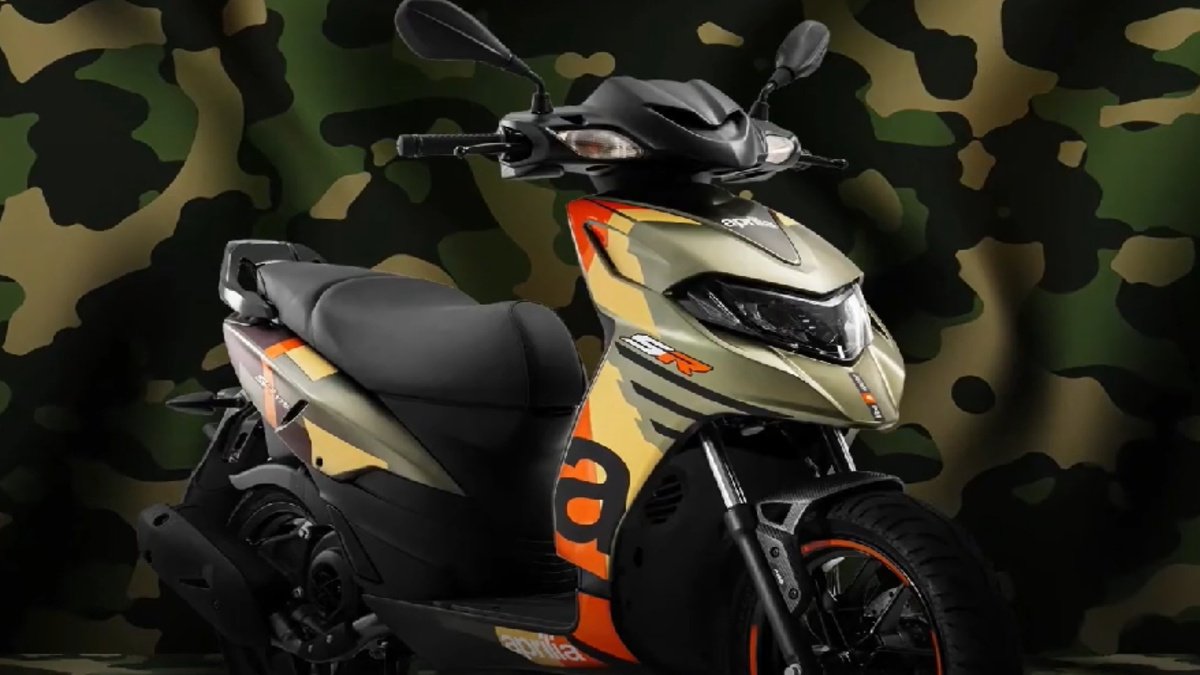 Tribute Edition of the Aprilia SR 125 and SR 175