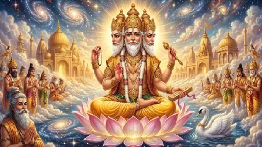 The Origin of Lord Brahma