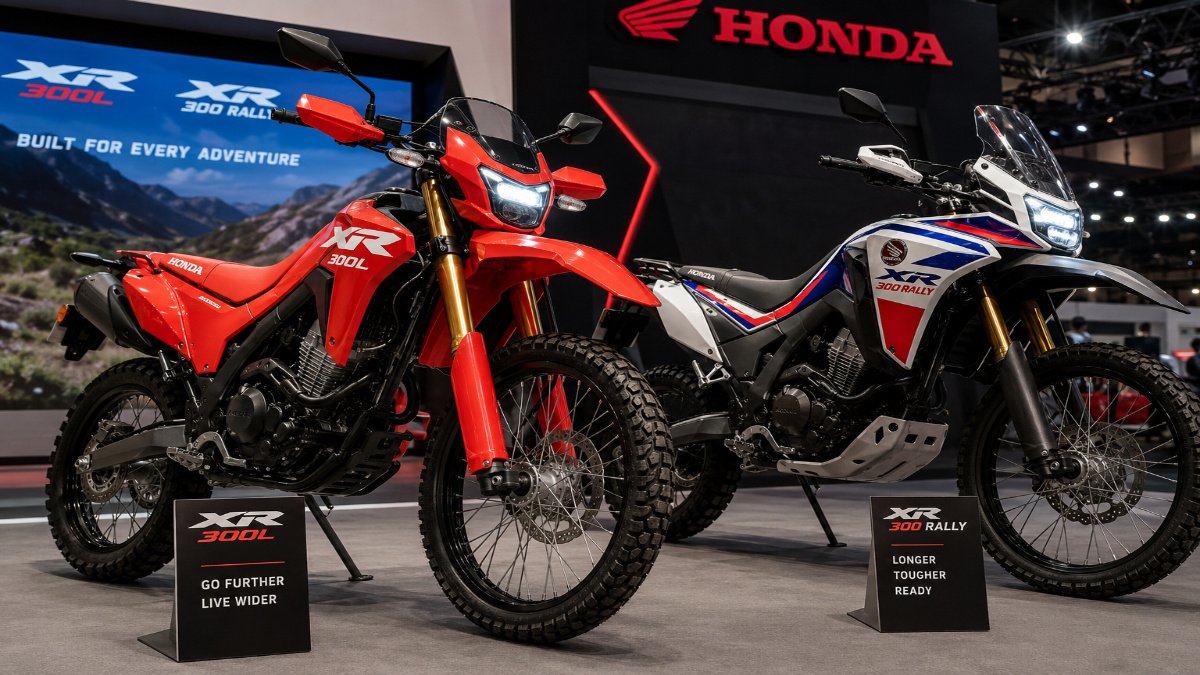 Honda XR 300L and XR 300 Rally