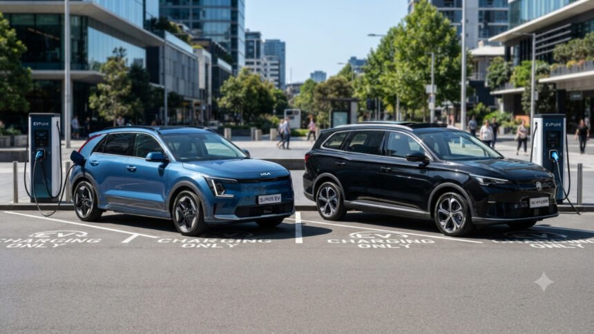 Kia Syros EV vs MG Windsor EV