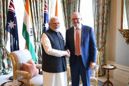 Historic meeting between PM Modi and Anthony Albanese