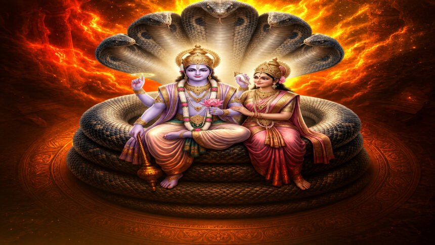 Yogini Ekadashi 2026:Lord Srihari Vishnu and Mother Lakshmi