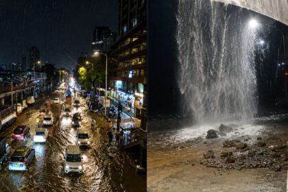 Heavy rains and landslides paralyze normal life in Mumbai and Pune.