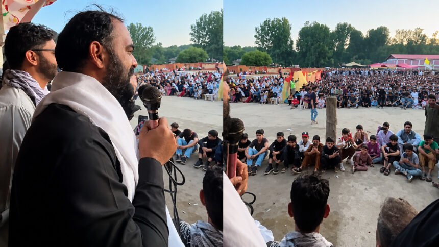 JAAC leader Sardar Aman Khan sought humanitarian aid from India.