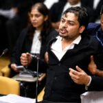 Lawyer Prabal Pratap Singh arrested for creating a ruckus in the courtroom.