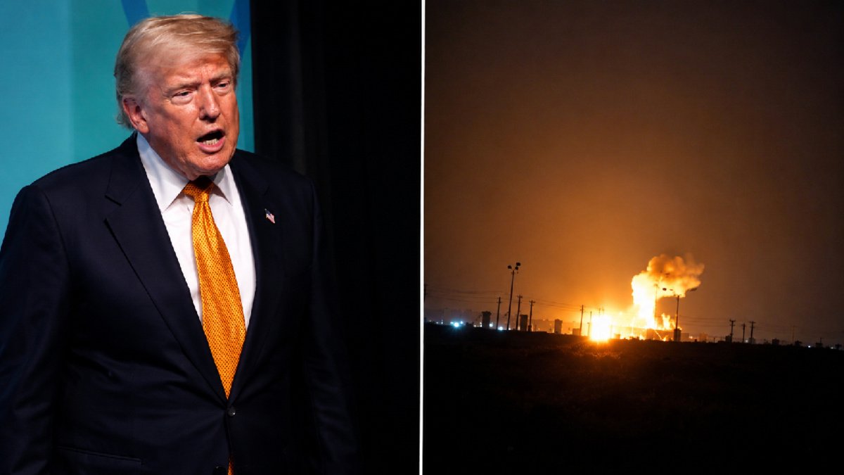 Trump's major announcement following missile attacks