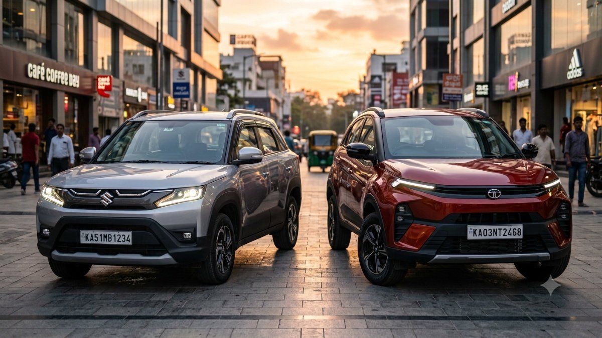 Tata Nexon vs Maruti Brezza