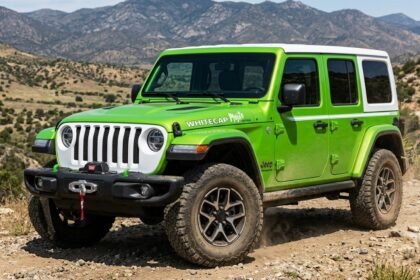 Jeep Wrangler Whitecap Mojito Edition