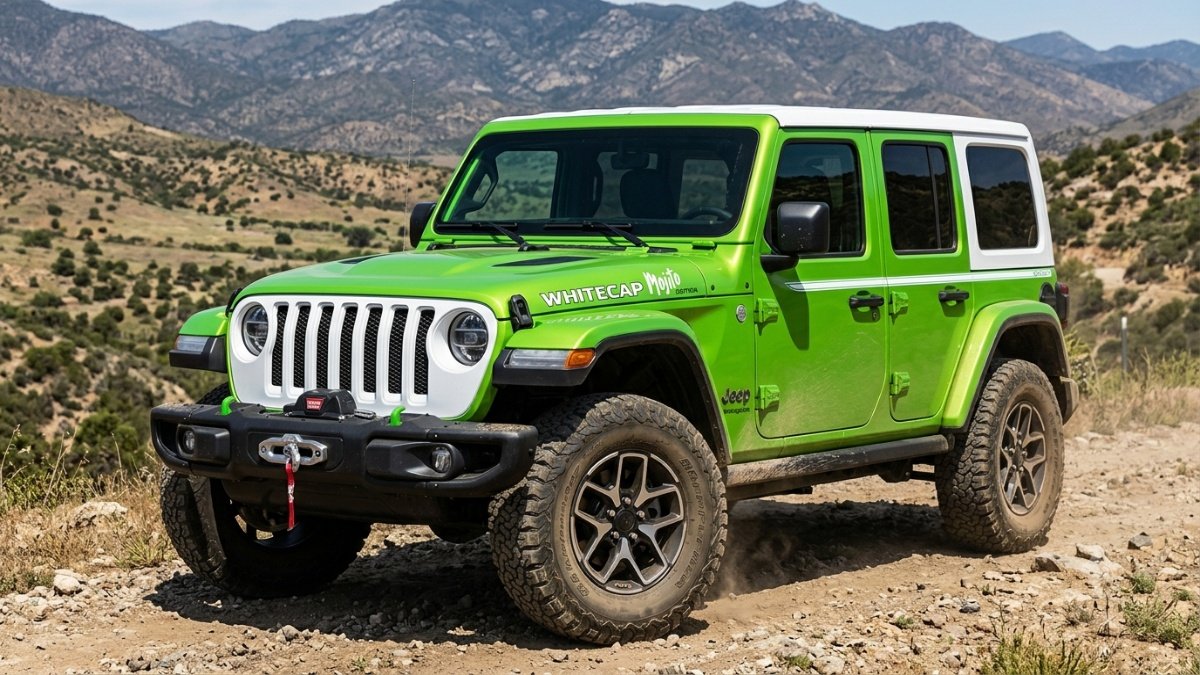Jeep Wrangler Whitecap Mojito Edition